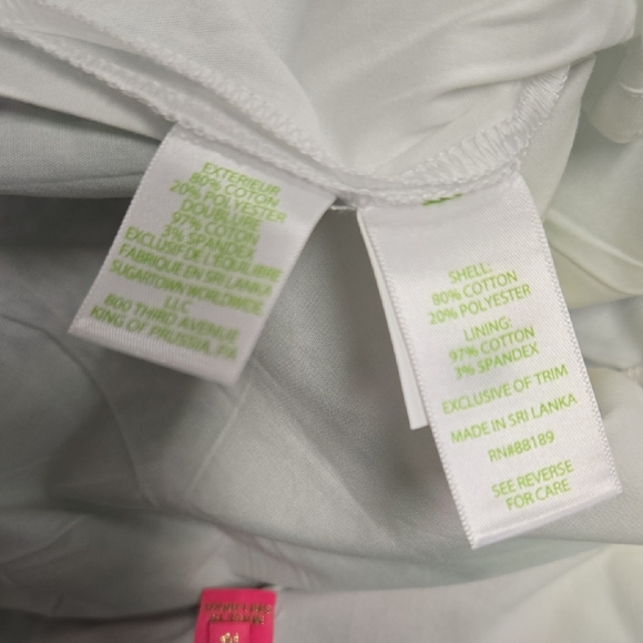 Lilly Pulitzer Floral Print Skirt NWOT - Picture 7 of 9